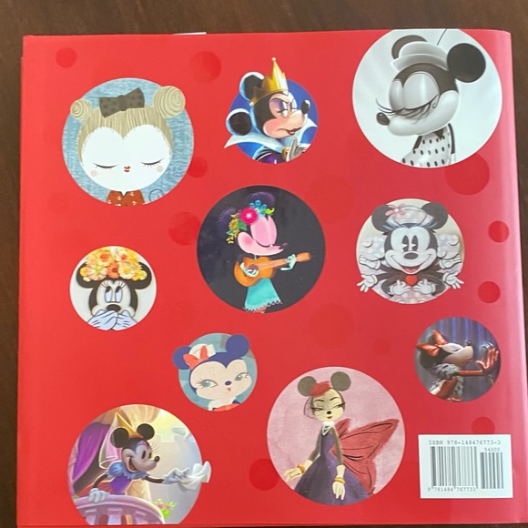 DISNEY 🖤❤️THE ART OF MINNIE MOUSE❤️🖤HARDCOVER BOOK 🌟LIKE NEW🌟 - Picture 11 of 12